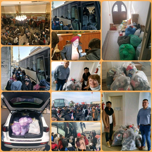 Humanitarian relief and evacuation support during the war in Ukraine